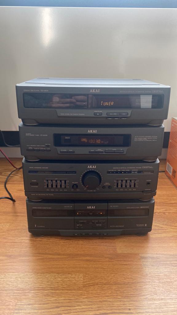 Akai stereoketen, Audio, Tv en Foto, Ophalen, Gebruikt, Tuner of Radio, Akai