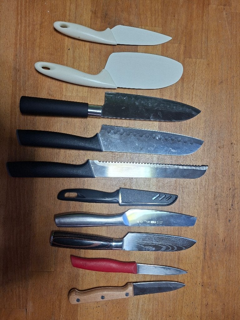Couteaux de cuisine, Enlèvement