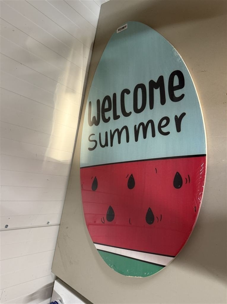 Houten bord - summer Welcome -, Enlèvement ou Envoi, Neuf