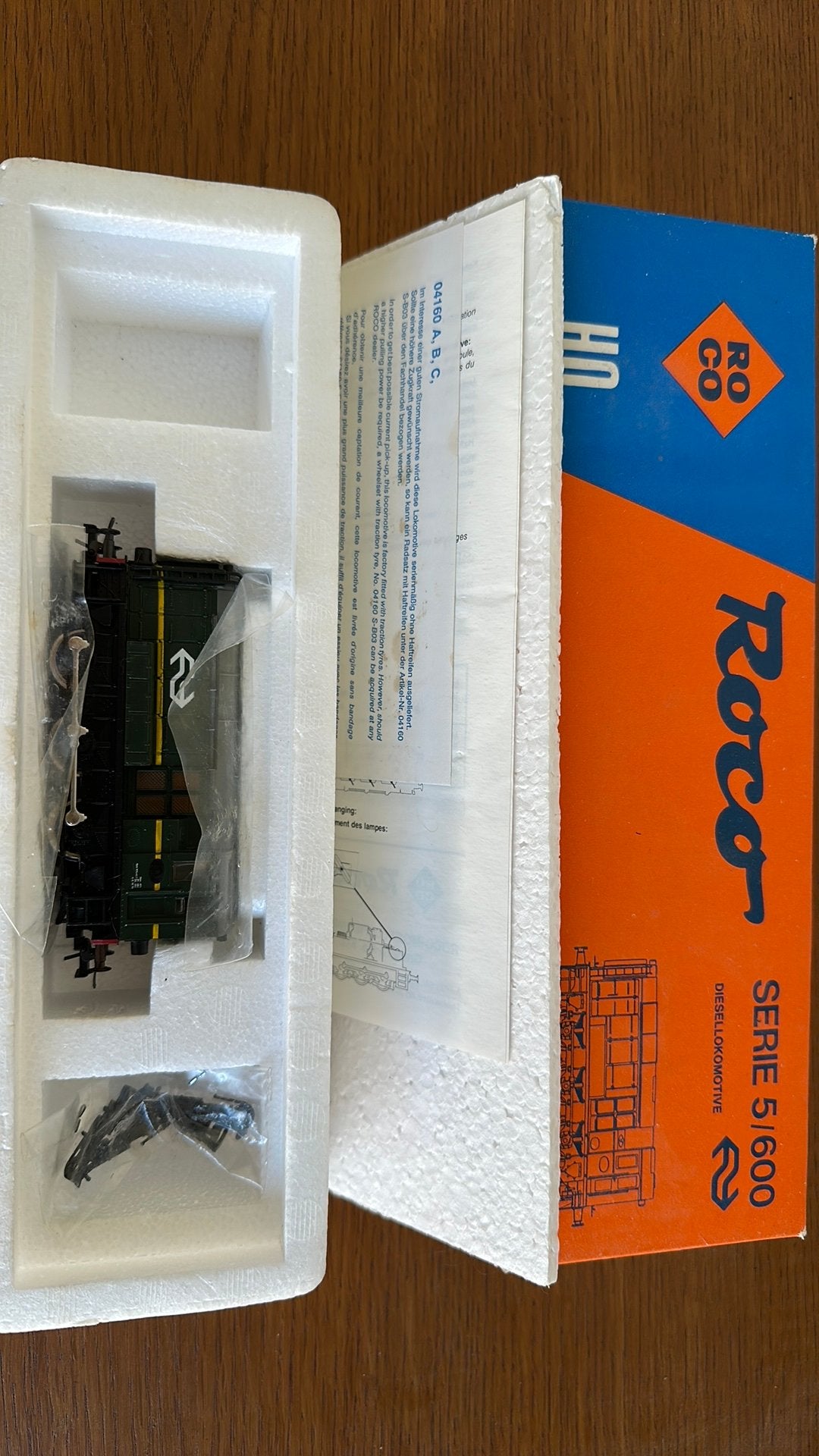 NS-diesellocomotief roco, Ophalen, Zo goed als nieuw, Roco, Analoog