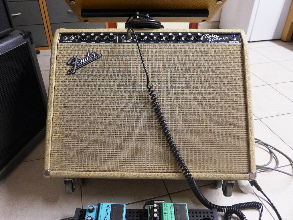 Fender 65 Twin Reverb 'blond' gitaarversterker, Ophalen, Zo goed als nieuw, Gitaar, 100 watt of meer