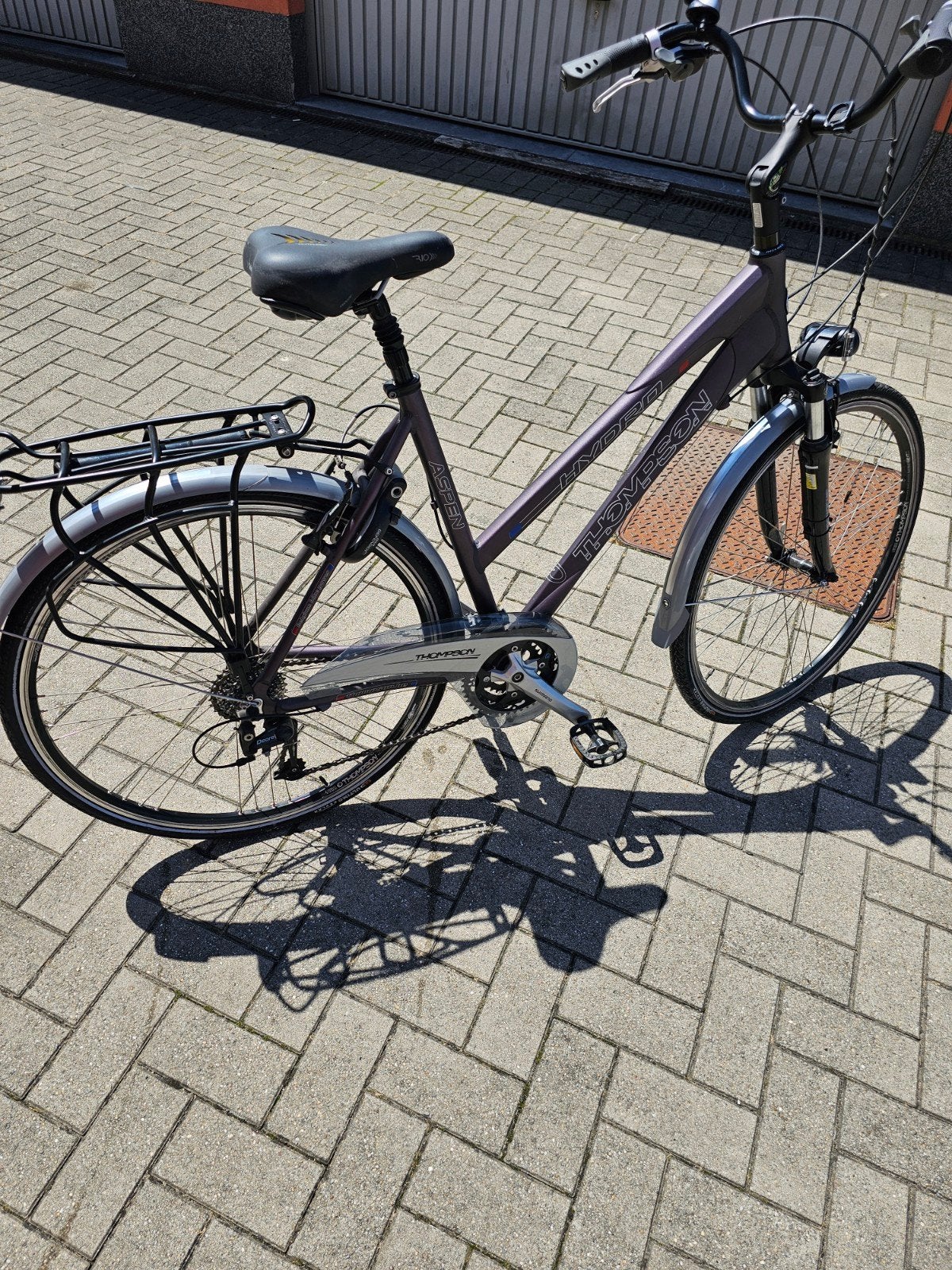 damesfiets, Ophalen