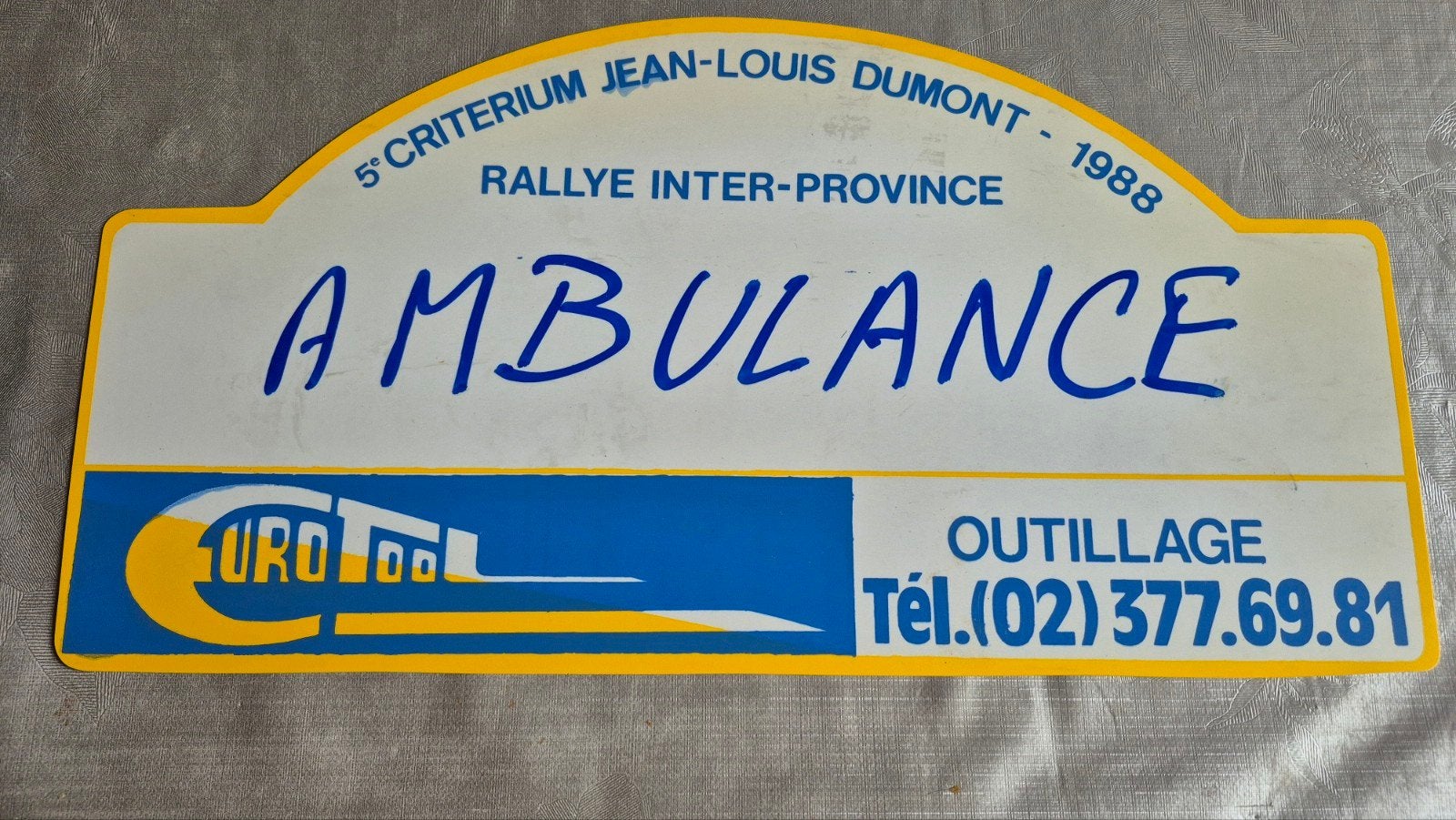 Plaque plastique, Collections, Enlèvement ou Envoi