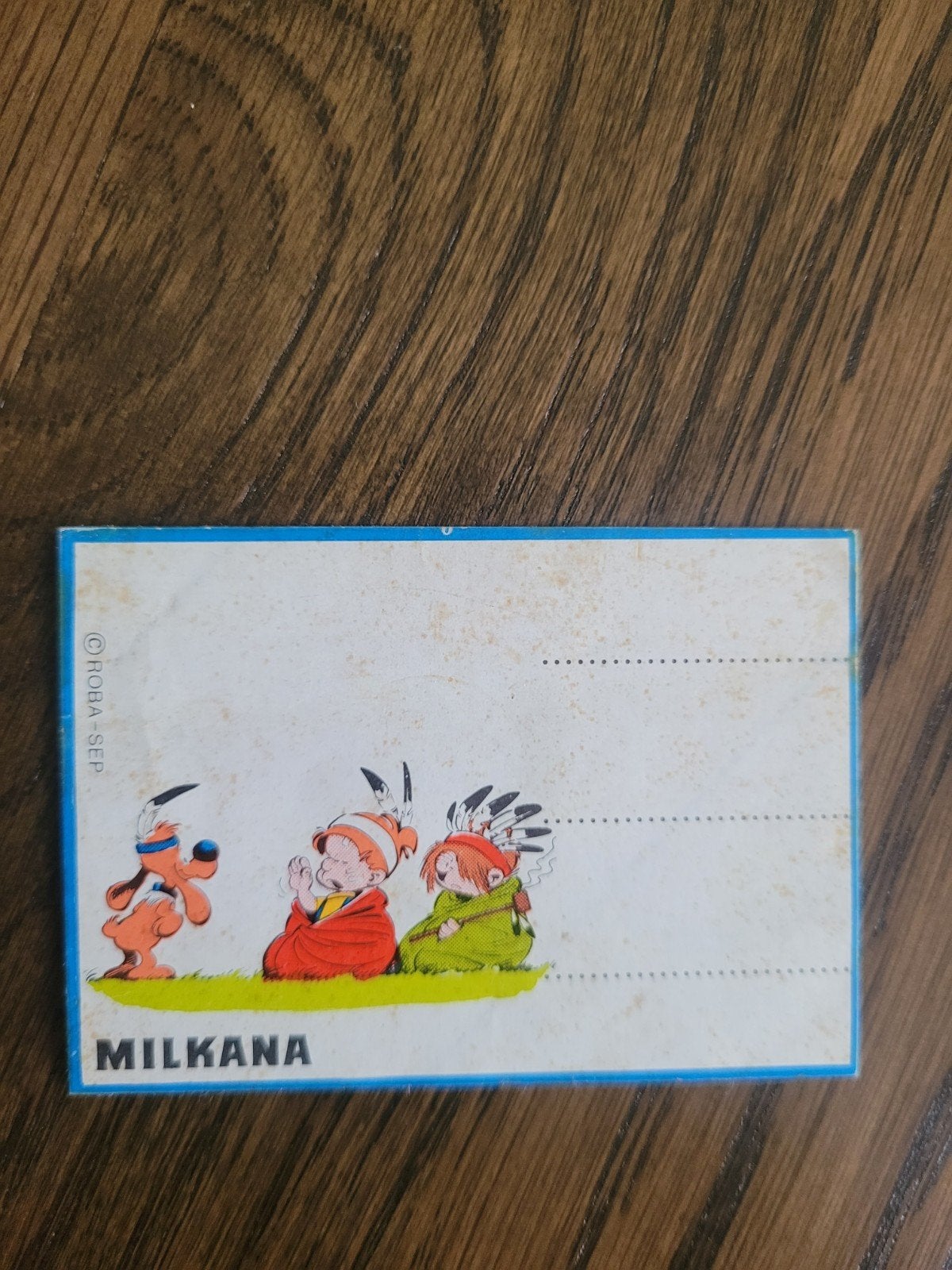 oude sticker bollie en billie, Ophalen of Verzenden, Sticker