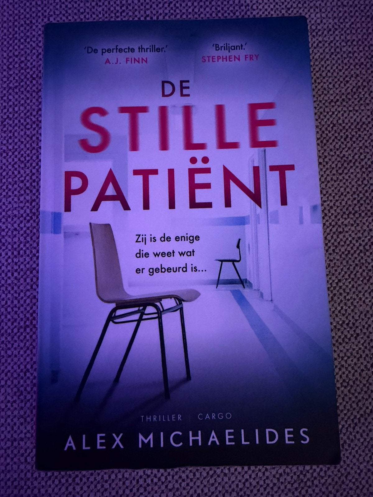 Alex Michaelides - De stille patiënt, Ophalen of Verzenden, Alex Michaelides