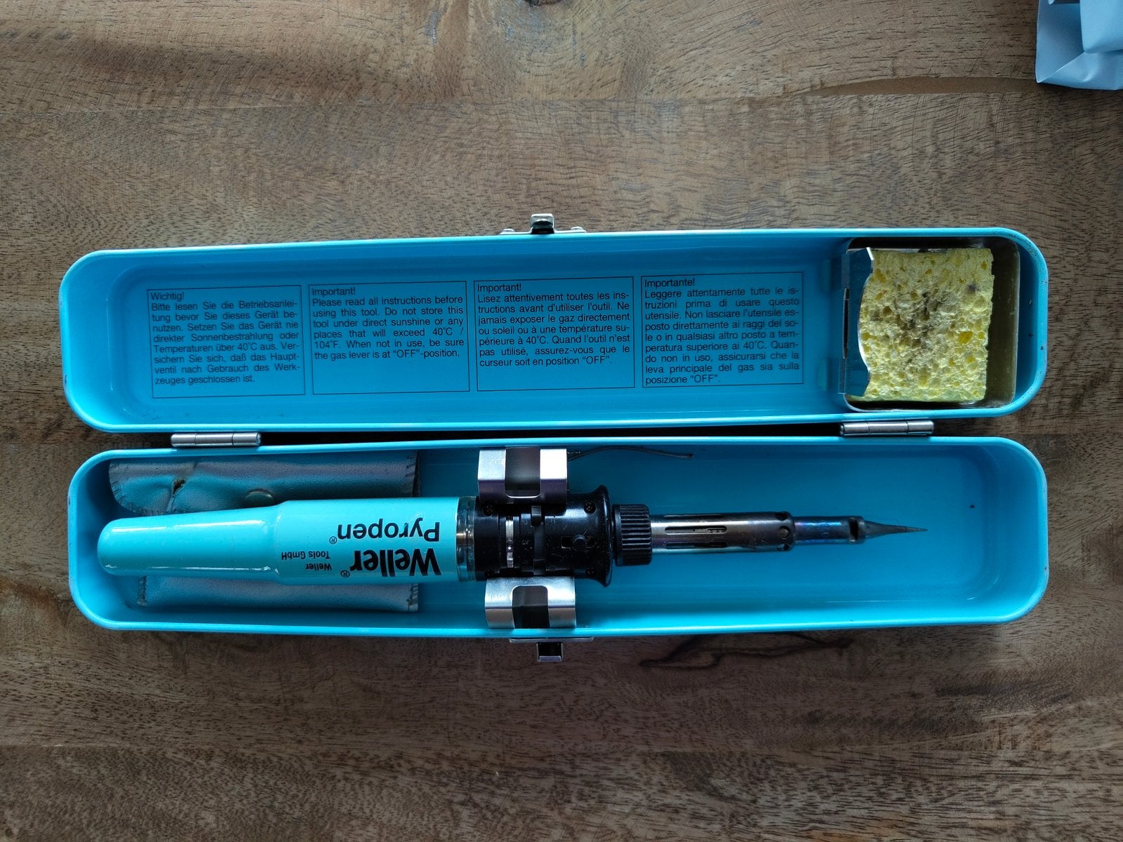 Weller Pyropen, Ophalen of Verzenden, Zo goed als nieuw