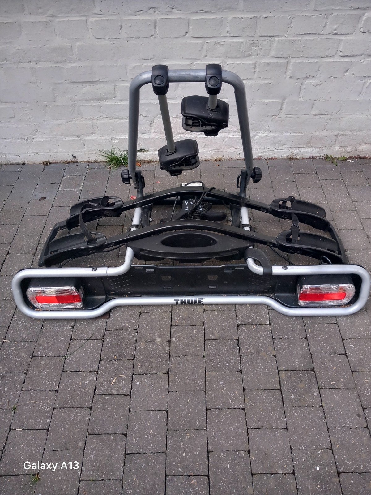 Thule fietsenrek voor 2 fietsen ok e bike, Ophalen, Zo goed als nieuw, Brede banden, 2 fietsen