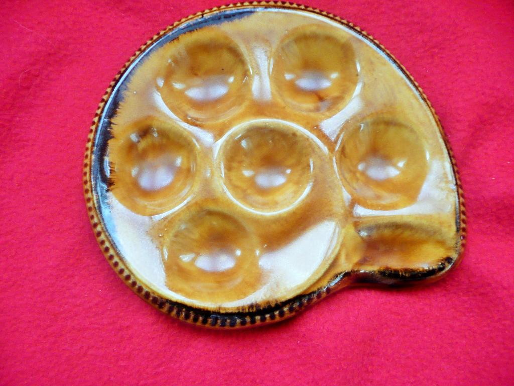 6 Assiettes à escargots avec 6 compartiments, Enlèvement