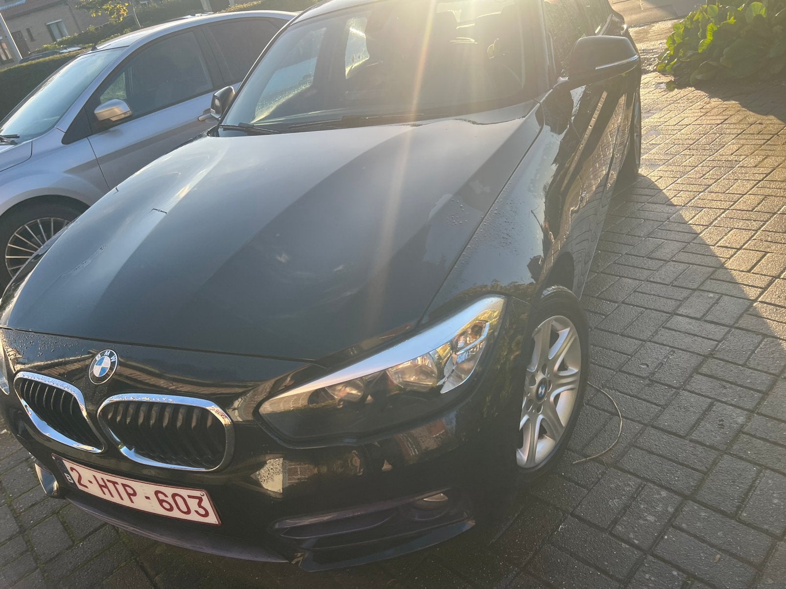 Bmw 116 i sport, 1 Reeks, Zwart, Bedrijf, 5 deurs