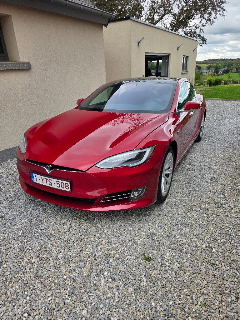 tesla s performance ludicrous 814ch, Auto's, Automaat, Zwart, Model S, Alcantara