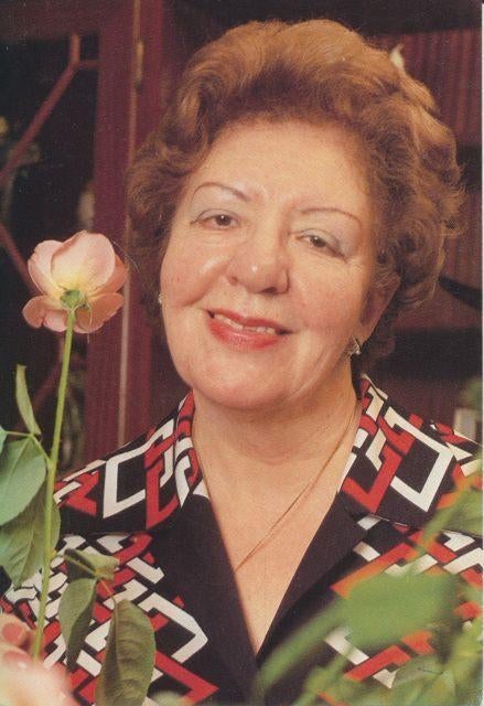 (m136) La Esterella, gesigneerde promotiefoto, Verzenden