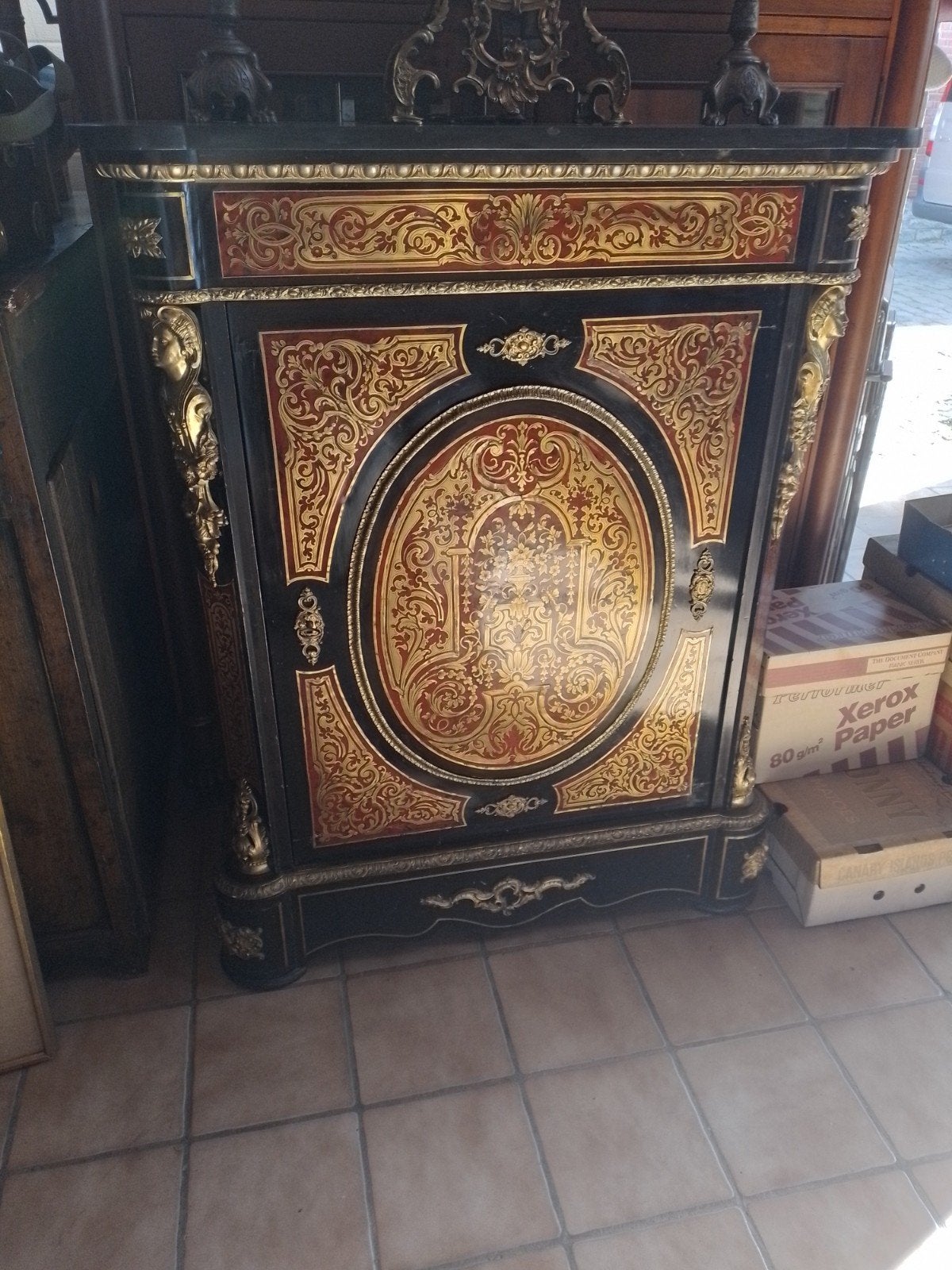 Cabinet Napoléon III, Enlèvement