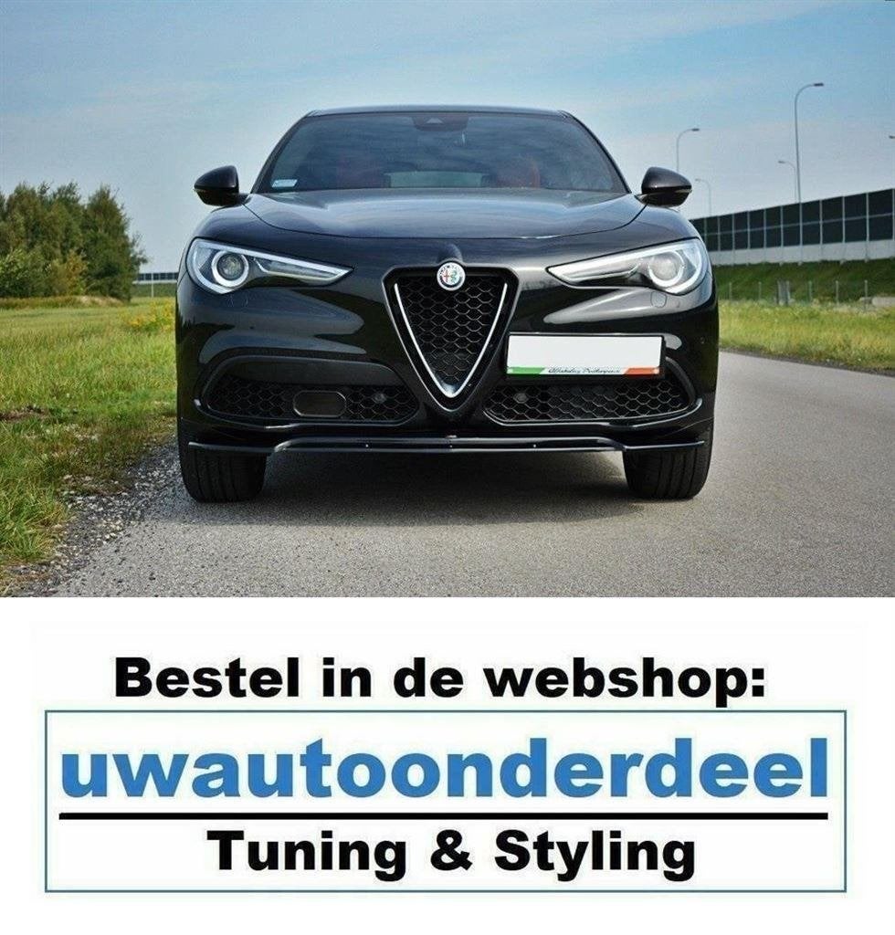 Spoiler Voorspoiler Lip Splitter Voor Alfa Romeo Stelvio, Envoi