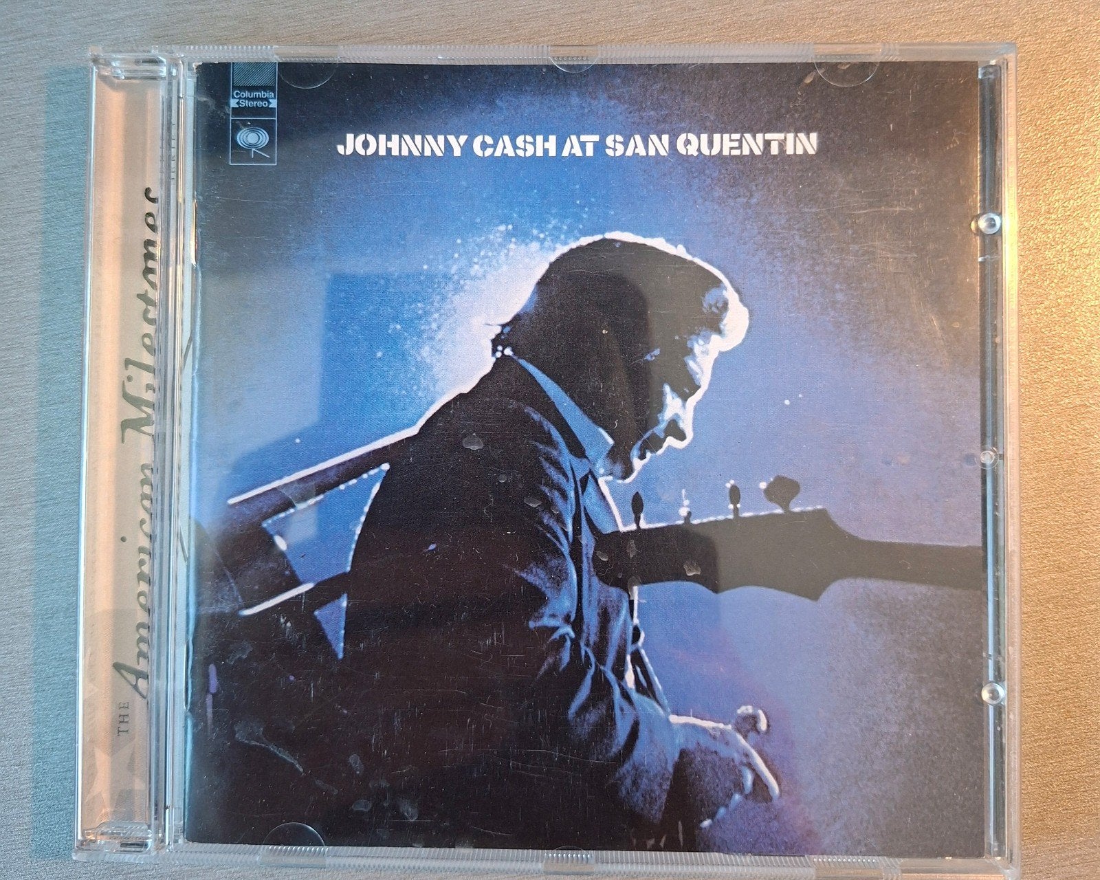 CD. Johnny Cash. À San Quentin., Enlèvement ou Envoi, Utilisé