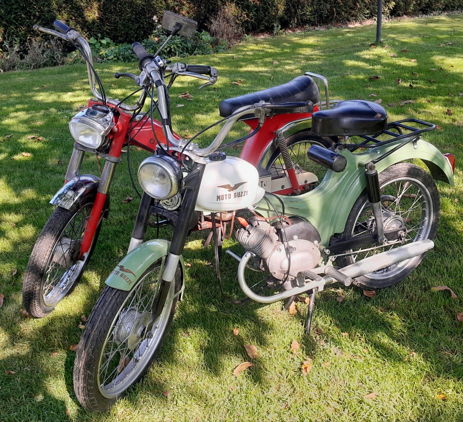Moto guzzi's, Ophalen, 3 versnellingen