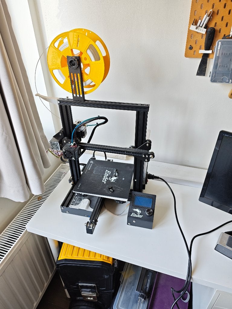 Creality ender 3 + overschot fillament, Enlèvement ou Envoi, Utilisé, Filament, Creality Ender