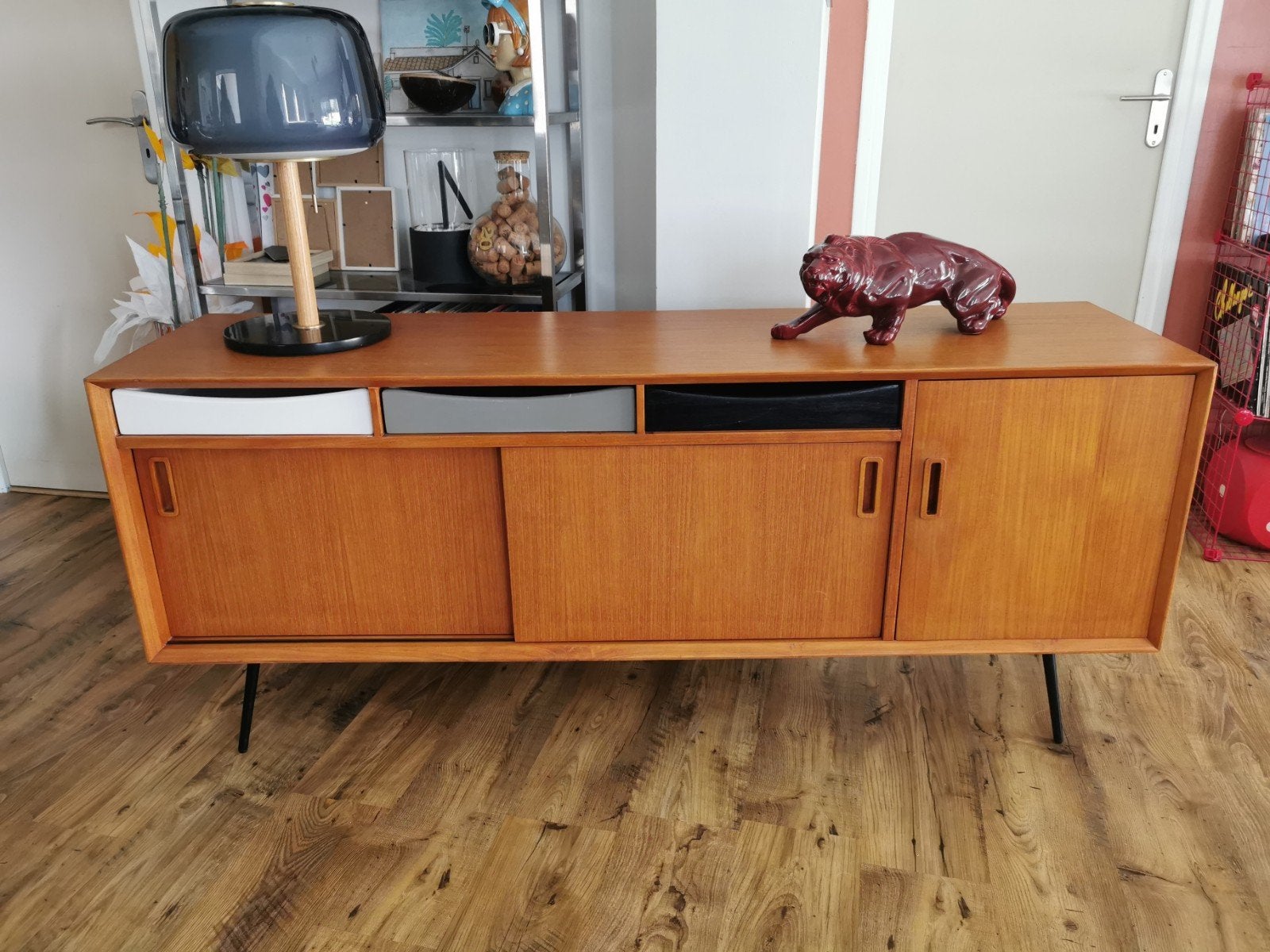 enfilade style scandinave en bois massif tikamoon, Enlèvement