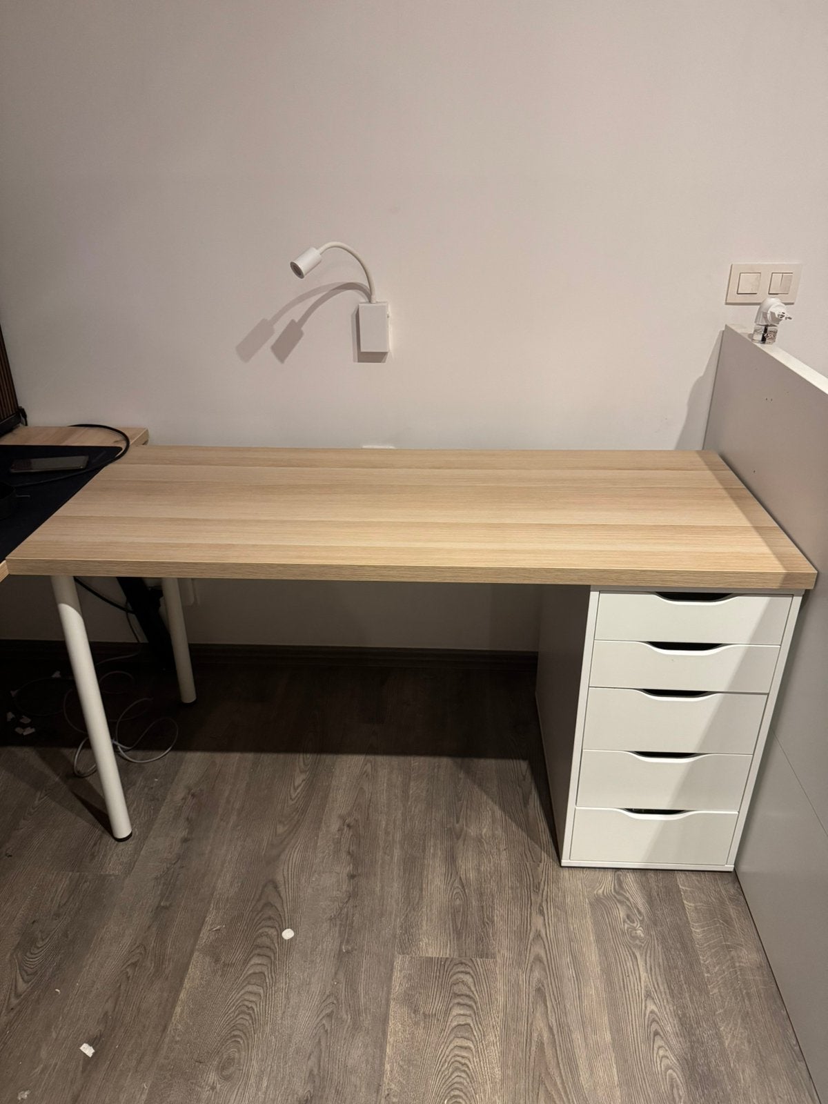 IKEA LAGKAPTEN en ALEX bureautafel set, Démontable, Comme neuf, Enlèvement, IKEA