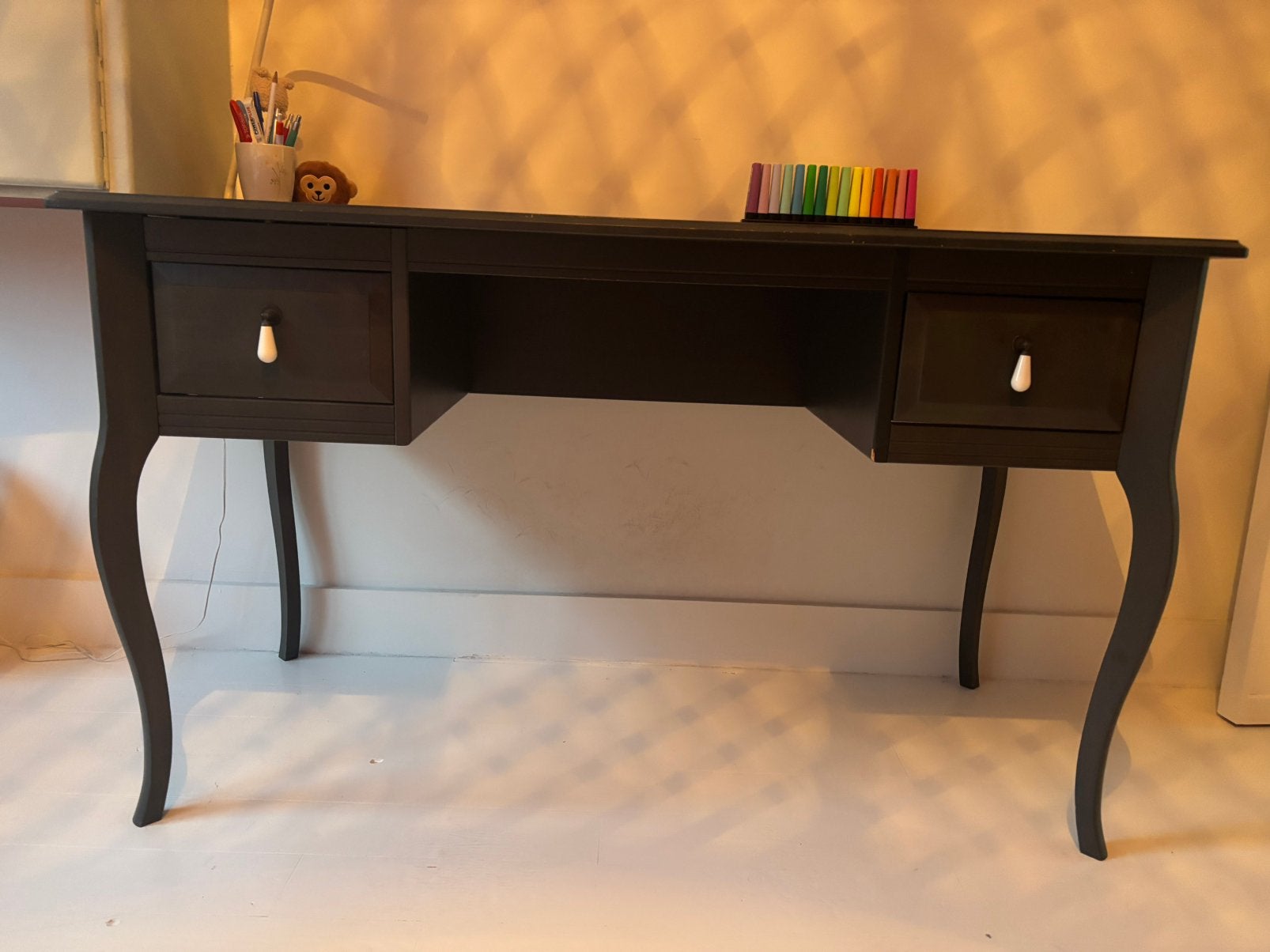 Bureau/coiffeuse Ikea Edland, Maison & Meubles, Classique, Enlèvement, Utilisé, IKEA