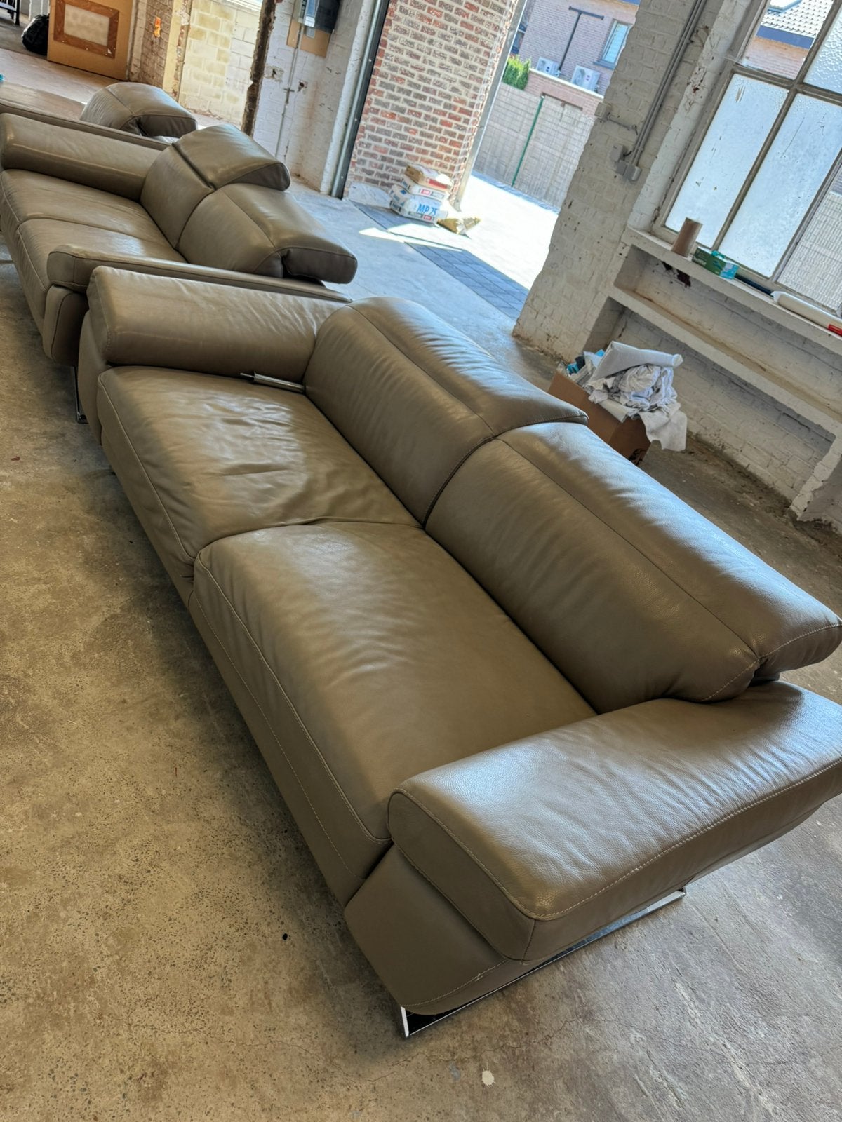 Fauteuil cuire château d’ax en bonne etat, Enlèvement, Utilisé, Cuir