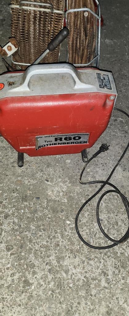 Machine pour déboucher. Rothenberger r60, Bricolage & Construction