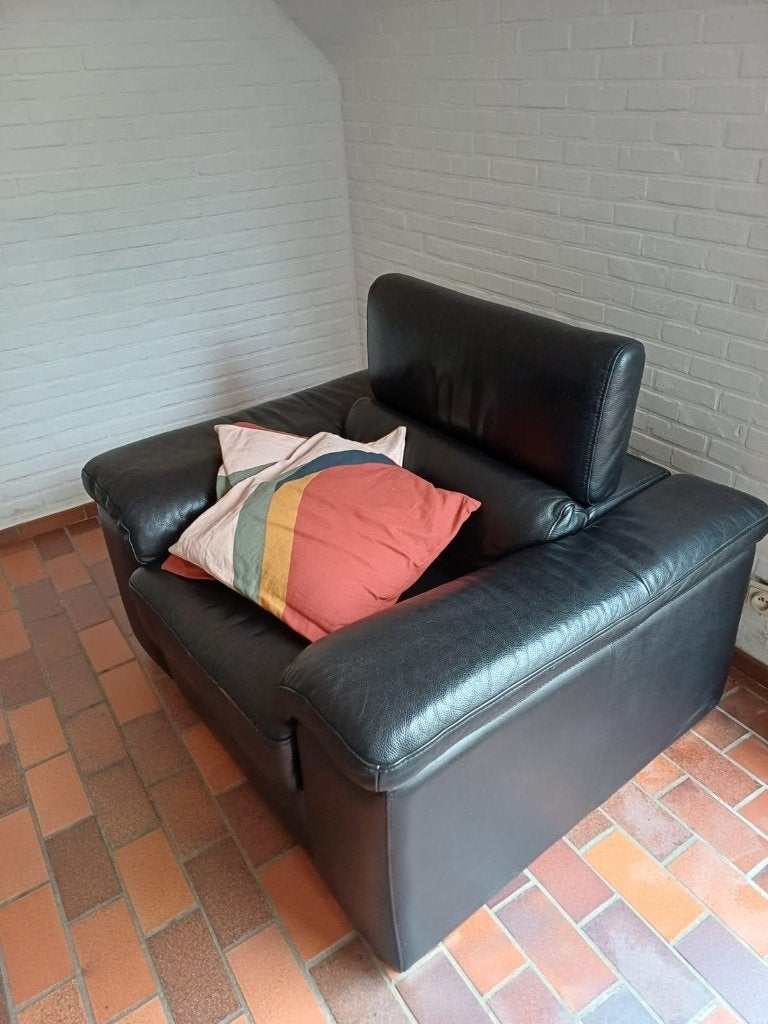 Lederen relaxzetel, 75 à 100 cm, Moins de 150 cm, Enlèvement, Cuir