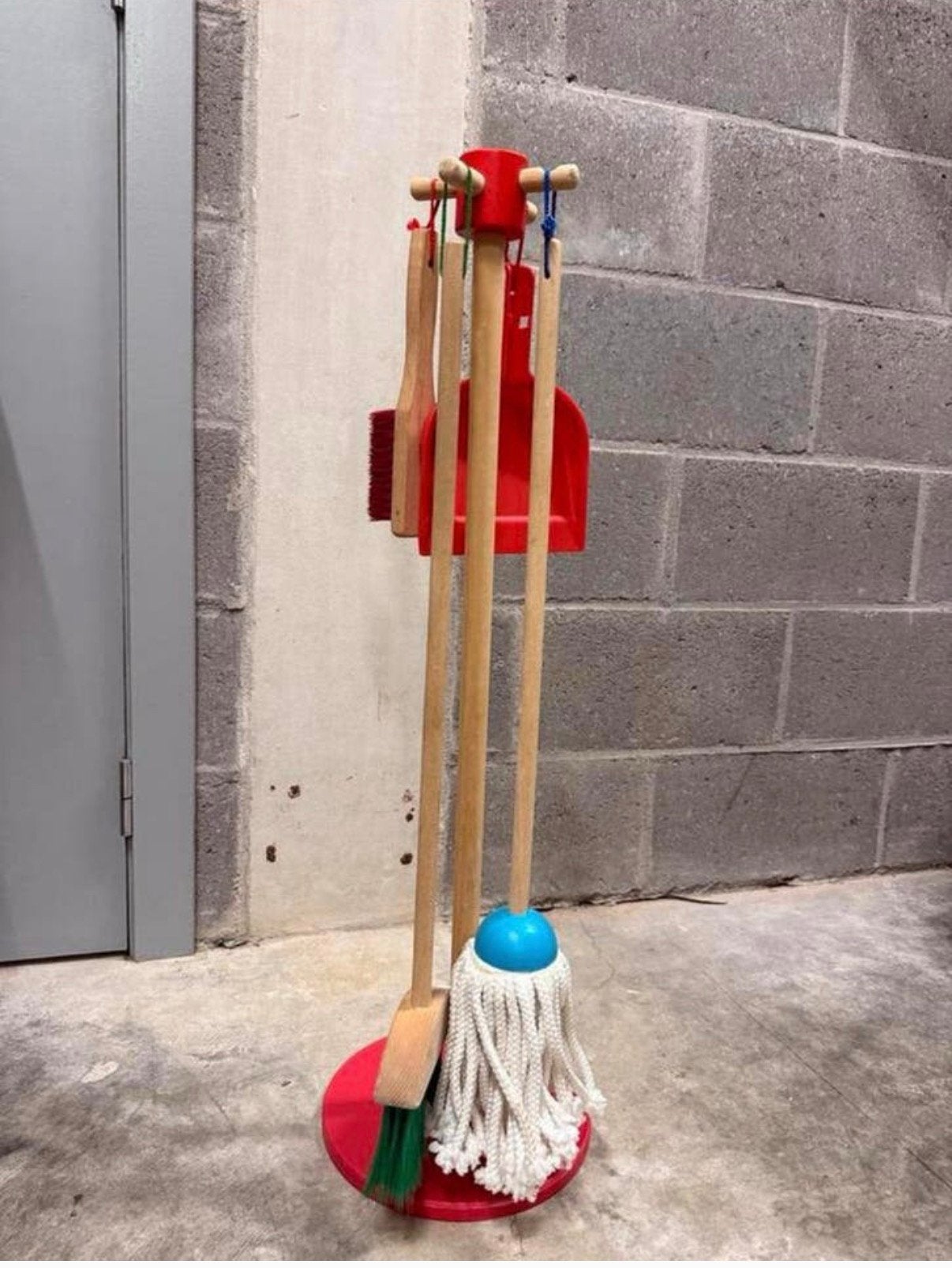 Melissa en Doug houten schoonmaakset voor kinderen, Ophalen, Zo goed als nieuw