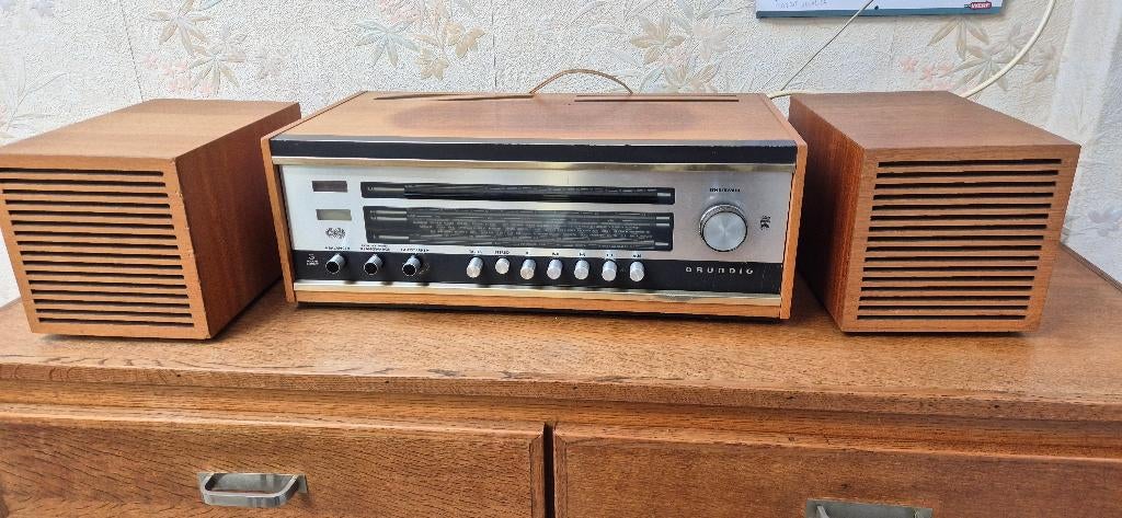 Retro stereo Radio Grundig, Ophalen