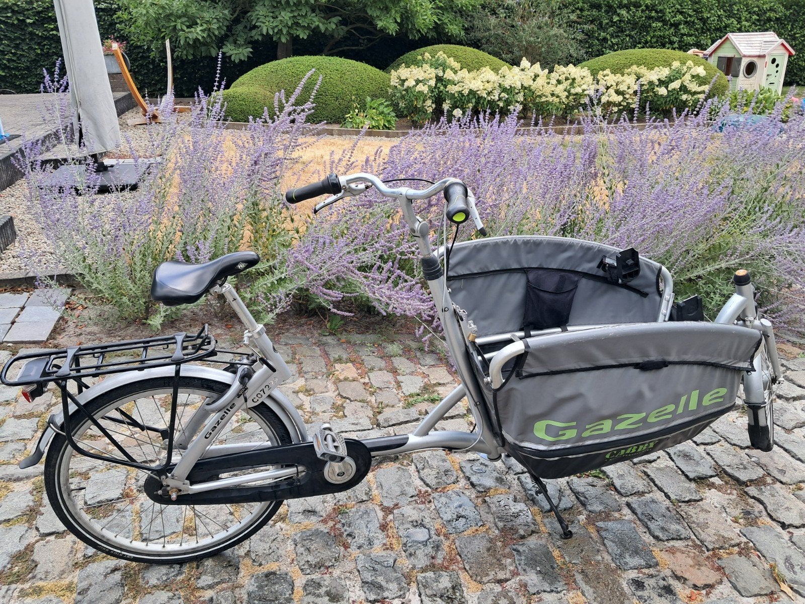 Gazelle bakfiets niet-elektrisch, Ophalen, Gebruikt, 3 kinderen, Gazelle