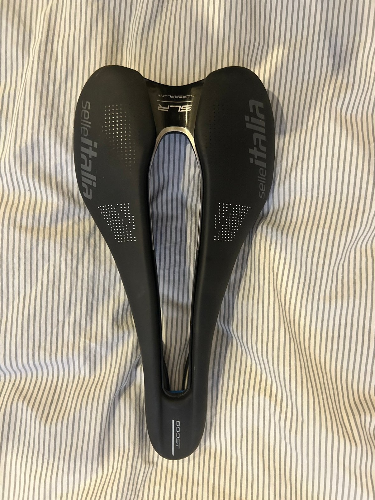 Selle Italia SLR Superflow Boost, Fietsen en Brommers, Ophalen of Verzenden, Zo goed als nieuw, Racefiets, Zadel