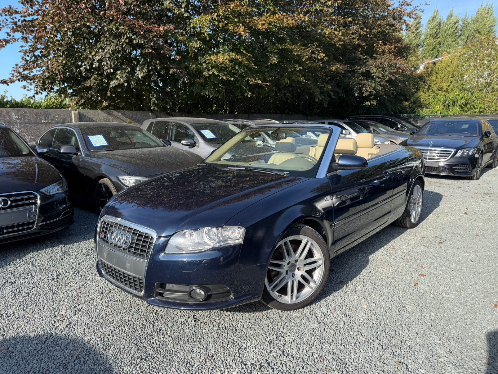 Audi a4 cabriolet 2.0 TFSI benzine automaat, Auto's, Automaat, Euro 5, Zwart, 4 cilinders