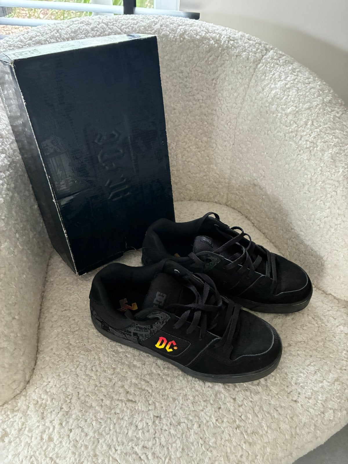 Baskets AC/DC., Vêtements | Hommes, Chaussures, Enlèvement ou Envoi, Comme neuf, Baskets, Noir