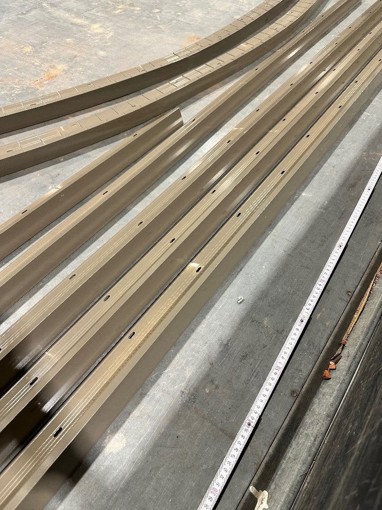 ALU dakranden, Ophalen, Nieuw, Aluminium