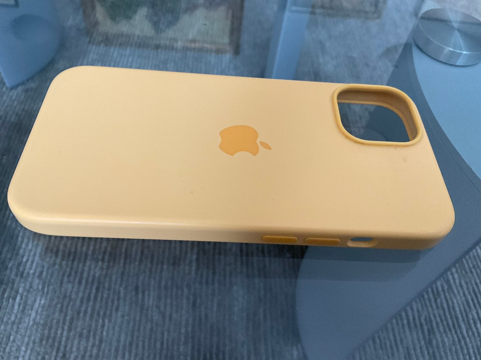 Étui Apple Magsafe original pour iPhone 14, jaune, Jaune, IPhone 14, Comme neuf, Apple