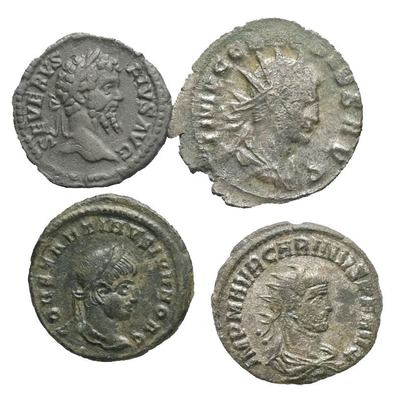 Romeinse munte Septimius, Constantijn II, Claudius II, Carin, Ophalen of Verzenden, Italië, Losse munt