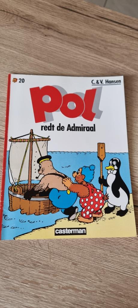 Strip Pol - 20 Pol redt de Admiraal, Livres, BD, Enlèvement ou Envoi