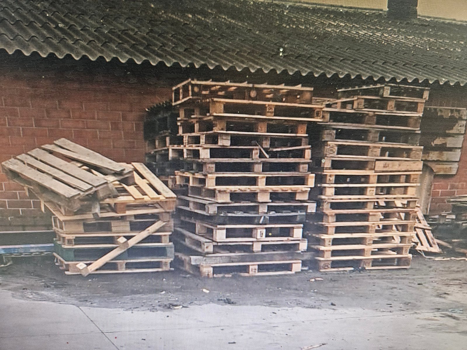 gratis paletten, Enlèvement