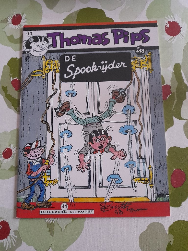 Thomas Pips "De spookrijder "eerste druk 2002, Boeken, Stripverhalen, Ophalen of Verzenden, Nieuw