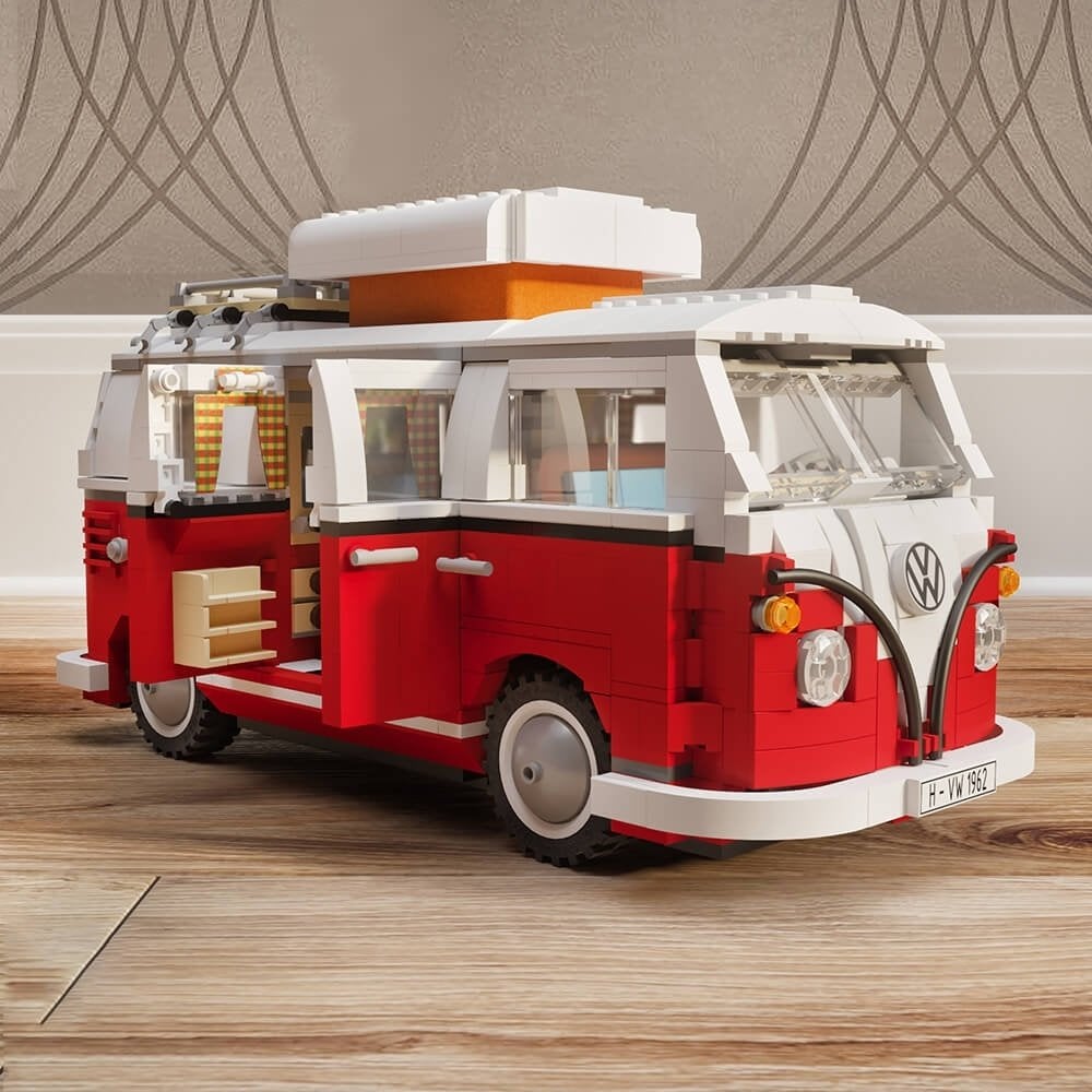 vw bus T1 camper 10220, Compleet, Lego, Ophalen of Verzenden, Zo goed als nieuw