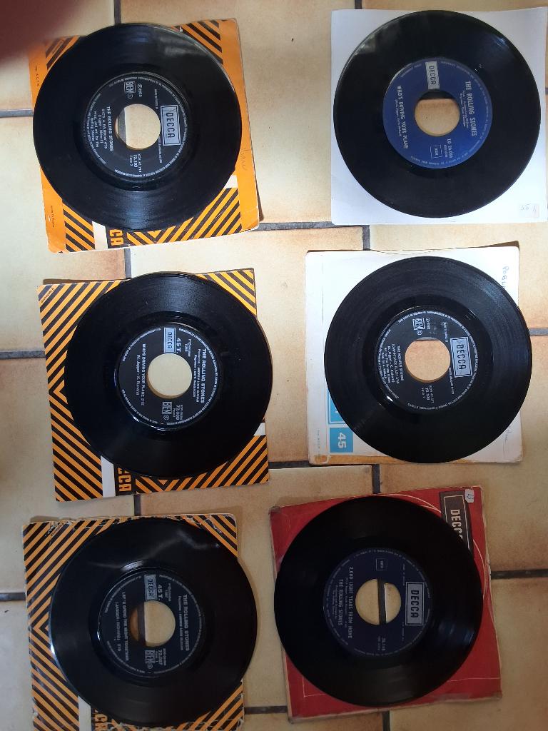 Voormalig 45 rpm van Rolling Stone, Ophalen of Verzenden
