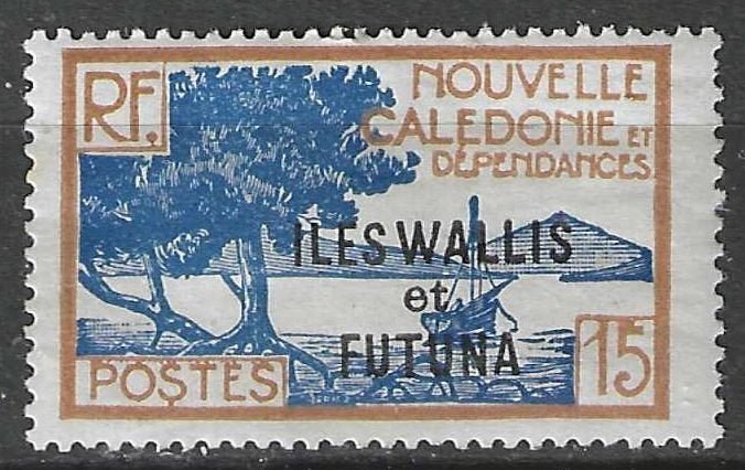 Wallis et Futuna 1930/1938 - Yvert 48 - Pte Paletuviers (ZG), Timbres & Monnaies, Envoi, Non oblitéré