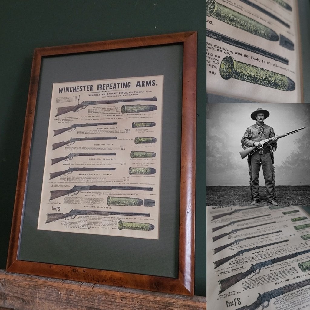 Winchester rifles reclame, Antiek en Kunst, Ophalen of Verzenden