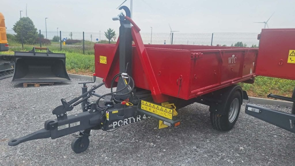 WTC 4.3 Containerhaaksysteem / containerhaak voor tractor, Ophalen