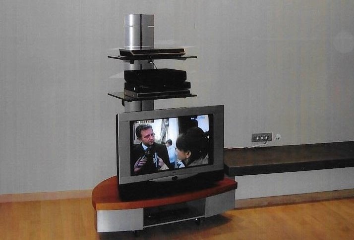 TV-Meubel - Bridge, Huis en Inrichting, Kasten |Televisiemeubels, Ophalen, 100 tot 150 cm, 150 tot 200 cm, 50 tot 75 cm