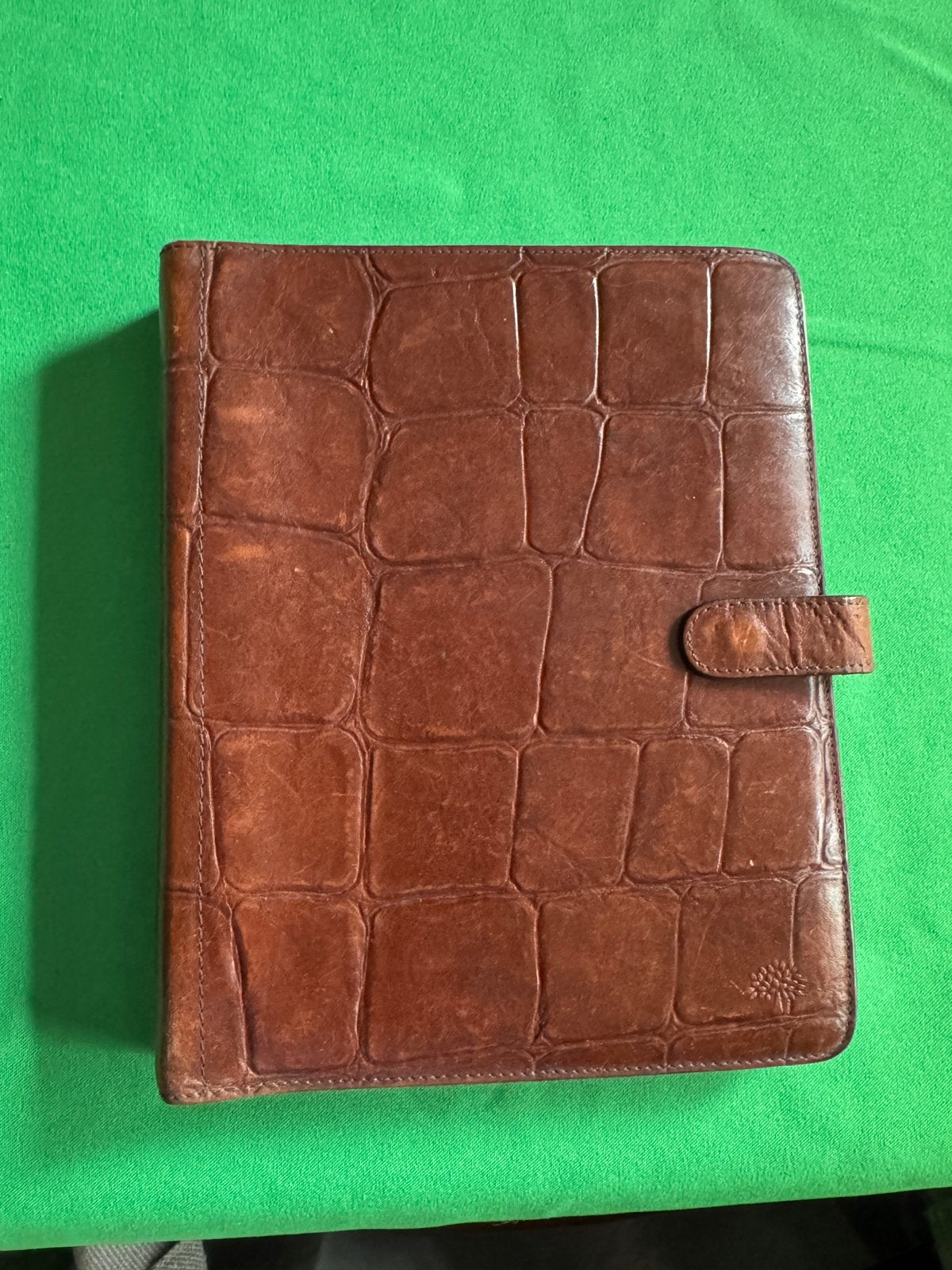Mulberry vintage agenda A5 te koop, Divers, Agendas, Enlèvement, Utilisé