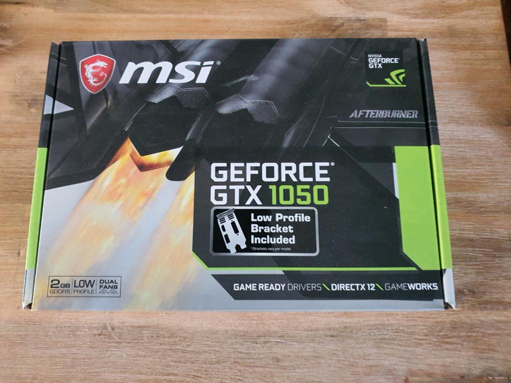 Msi nvidea geforce GTX1050 Low profile 2ventus gd2, Informatique & Logiciels, Enlèvement, GDDR5, HDMI