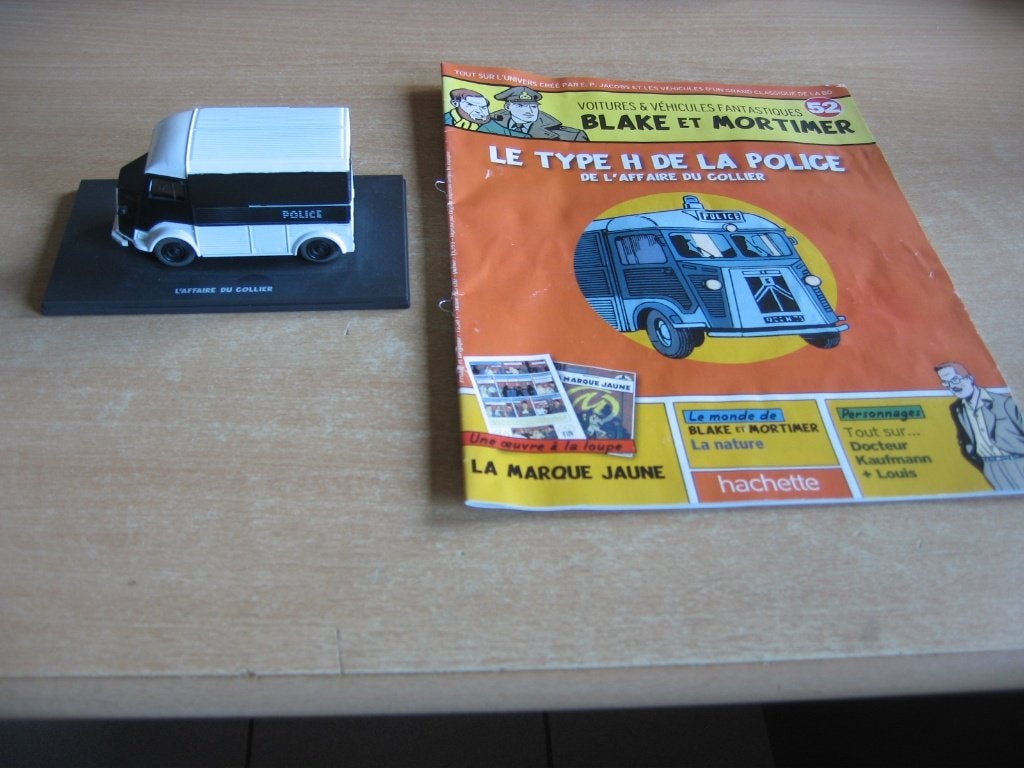 Blake et Mortimer - Police Citroën H - L' affaire du collier, Enlèvement ou Envoi, Edgar P. Jacobs, Une BD, Utilisé