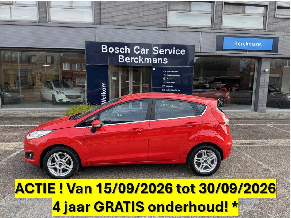 Ford Fiesta 5D 1.0 Benzine, Voorwielaandrijving, Euro 5, Stof, Gebruikt
