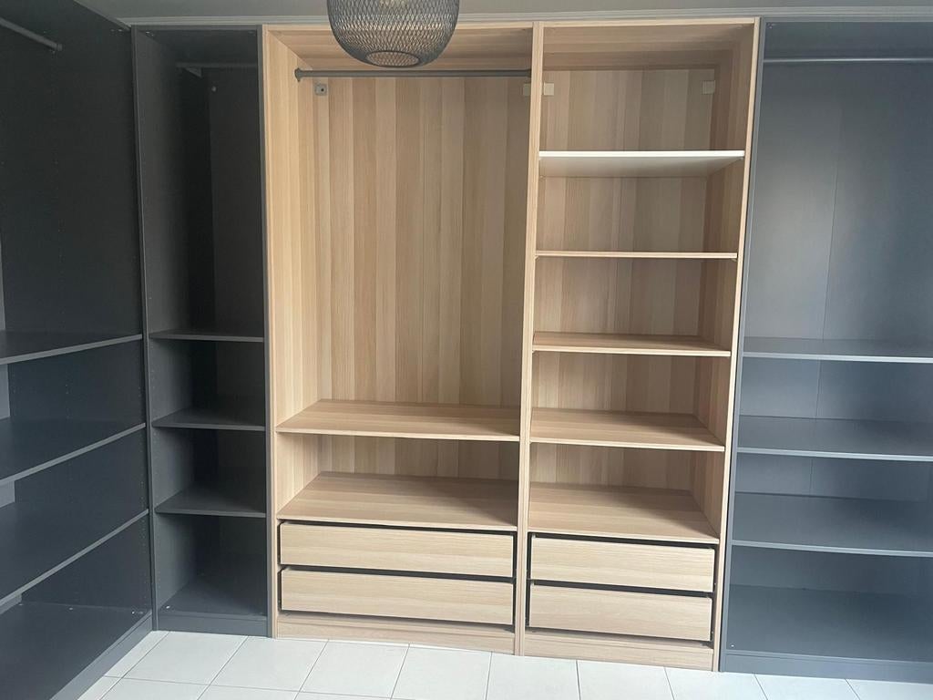 Ikea pax dressing kast elementen. 4.25m x 2.36m x 0.58m, Huis en Inrichting, Kasten | Kleerkasten, Ophalen, 50 tot 100 cm, Zo goed als nieuw