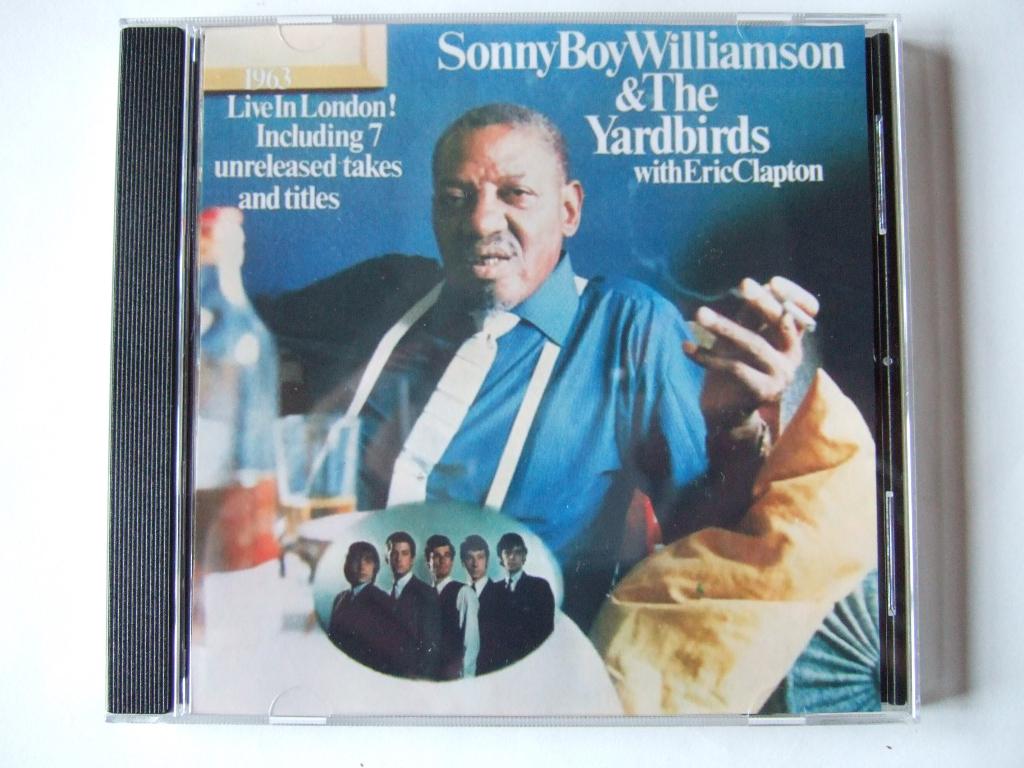Blues-Cd Sonny Williamson & the Yardbirds w.Eric Clapton, Ophalen of Verzenden